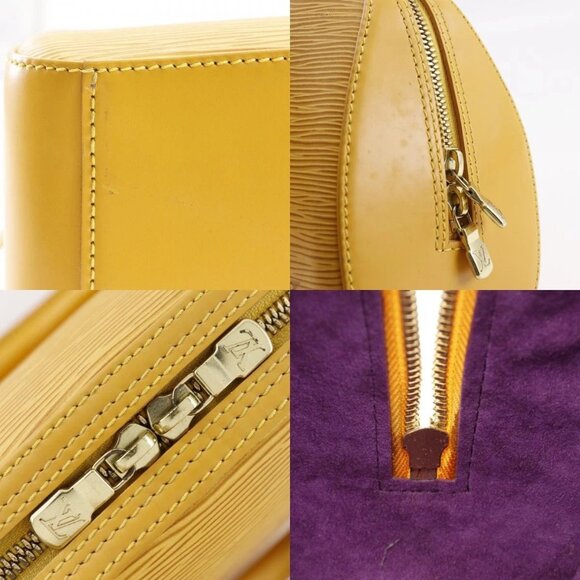 LOUIS VUITTON Jasmin Handbag M52089 Tassiri Yellow yellow Epi Leather Women - Picture 6 of 12